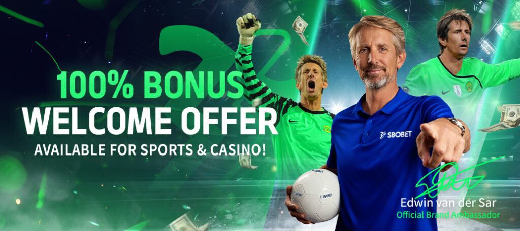 100 BONUS WELCOME OFFER MB